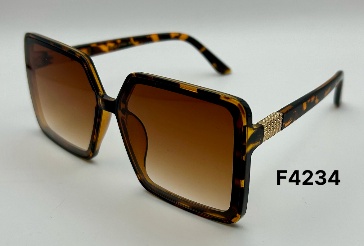 Large Square Sunglasses Bulk Pack | 12 PCS Assorted