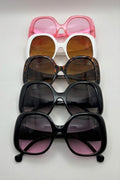 Butterfly Oversized Curve Temple Sunglasses Bulk Pack | 12 PCS Assorted