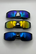 Sport Mirror Wrap Around Sunglasses Bulk Pack | 12 PCS Assorted
